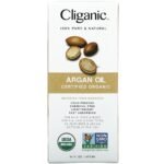 زيت الأرغان المغربي كليغانيك للبشرة والشعر Cliganic, Organic Argan Oil 473 مل