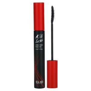 Clio kill lash superproof mascara long curling to volumize your eyelashes - 0.24 oz (7 g)