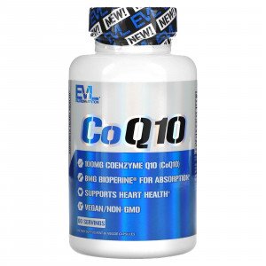 إيفلوشن نوتريشن - CoQ10 - 100 mg - 60 Veggie Capsules