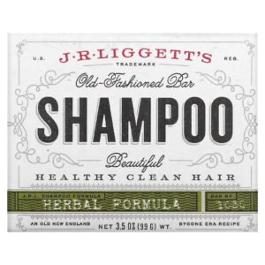 شامبو جي.آر. ليغيتس لتغذية الشعر وترطيبه J.R. Liggett's, Old Fashioned Shampoo Bar 99 جم