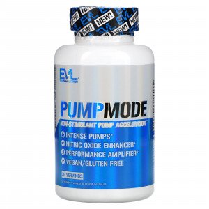 PumpMode - 60 Veggie Capsules - EVLution Nutrition