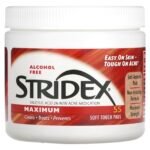 Stridex Maximum soft touch pads - Alcohol Free - 55 Soft Touch Pads